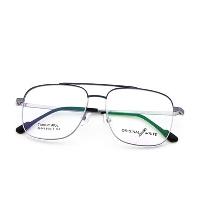 Groothandel Mensen en vrouwen handige ontwerper B titanium bril frame