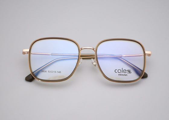 Cuadro de lentes de plástico y metal Chasis de metal TR Cuadro de plástico 3806