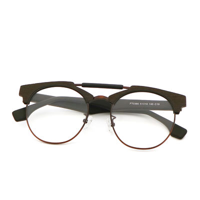 Buen precio Imitación barata y fina de lentes ópticos de acetato de madera Marco MR 0366 en línea