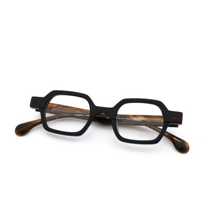 Harga yang bagus Retro Fashion Kepribadian Asetat Kacamata Optik Frame Unisex MR 98022 on line