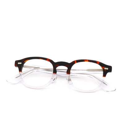 Buen precio Diseño de moda con anteojos ópticos de acetato hechos a mano Marco MR 98621 en línea