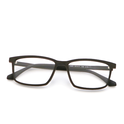 Good price Wood Grain Glasses Frames Acetate Glasses Frames Hand Made Eyewear online