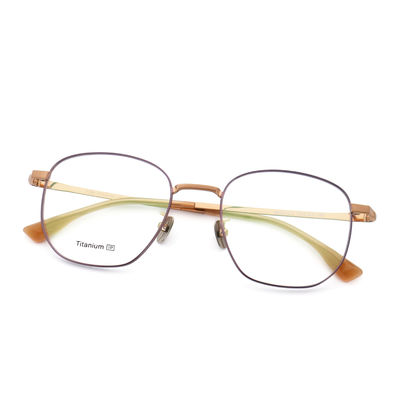 Harga yang bagus Frame Titanium Desainer Populer Frame Optik Untuk Pria Wanita 6002 on line