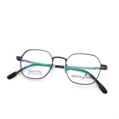 Goede prijs Populaire lichtgewicht en comfortabel B titanium bril frame 66370 online