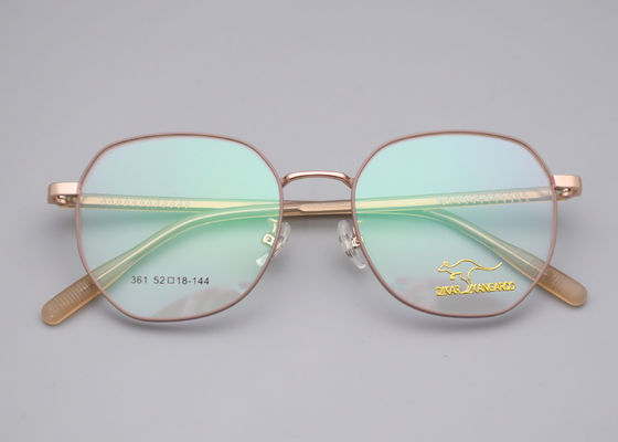 Goede prijs Niet gemakkelijk te vervormen metalen oog glas frames stijlvolle afwerking voor modern decor online