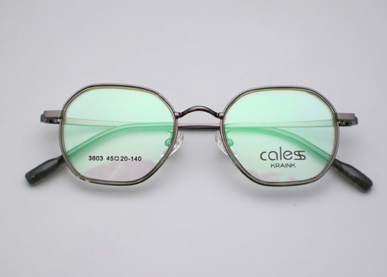 Goede prijs Moderne metalen bril Verfijning Gemakkelijk Mensen Dames Metalen bril Frames online