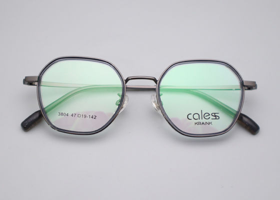 Bon prix Cadres en verre métallique bleu noir Éclair stylé Sophistiqué Confort lunettes en ligne