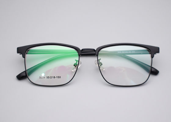 Harga yang bagus Portable Metal Browline Glass Frame Unisex 3534 on line