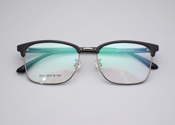 Guter Preis Business Neutral TR Metalloptische Brille Rahmen Augenbrauenhalter 3531 Online