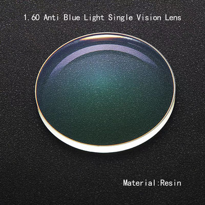 Buon prezzo 1.60 Anti-luce blu Rivestimento AR Lenti oftalmiche Finite Lenti a singola visione Occhiali in linea