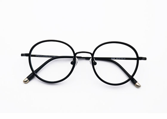 Bom preço Óculos de titânio puro de borda cheia e elegante em várias cores 88286 Estrutura resistente on-line