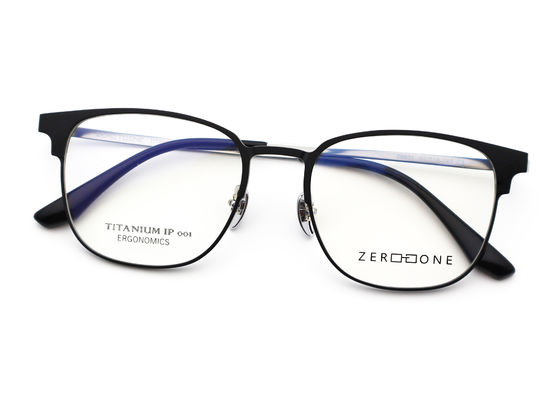 Bon prix Verres en titane pur et en aluminium cadre de lunettes de travail noires en ligne
