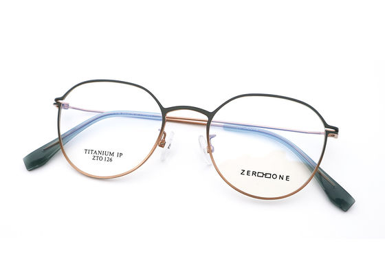 Buon prezzo Occhiali Full Frame Beta Titanio Multicolore Moda ZTO 126 in linea