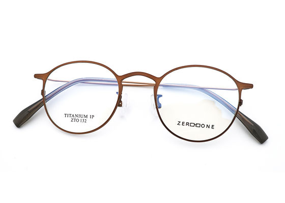 Goede prijs Verstelbare Tempel ZTO 132 Beta Titanium Brillen Light Casual Style online