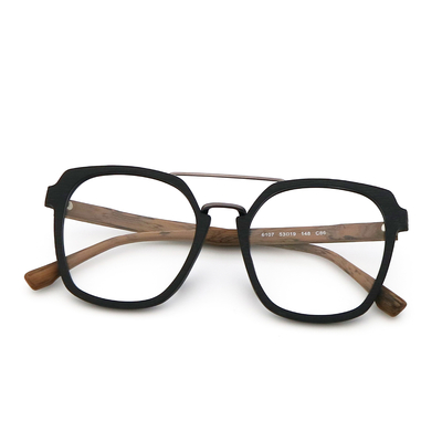 قیمت خوب عینک های جدید چوبی مدل Unisex Full Rim Acetate Frame MR 6107 آنلاین