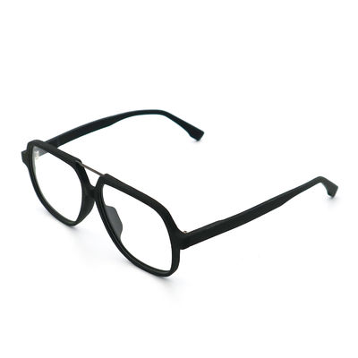 Handmade Retro Imitation Wood Acetate Optical Glasses Frame For Men And Women