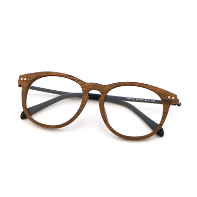 Good price Latest Styles Wood Grain Acetate Optical Glasses Frame MR 6114 online