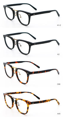 Full-rim Frame Enduro Wood Grain Acetate Optical Glasses Frame For Men And Women
