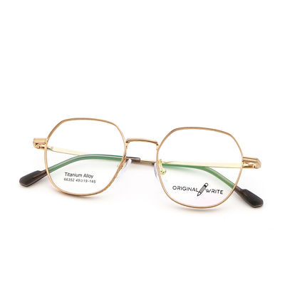 Harga yang bagus Kualitas Baik Populer IP Plating Kacamata Optik Titanium Frame on line