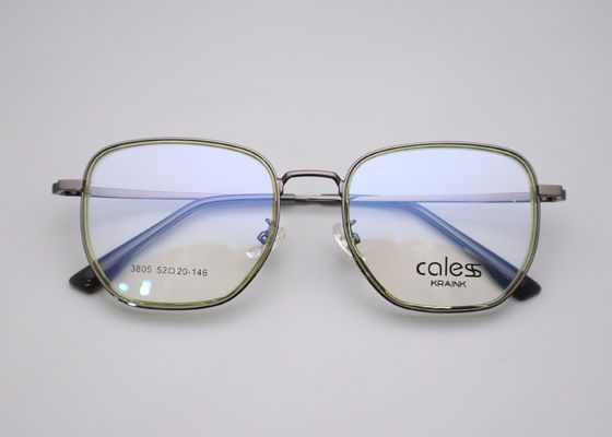 Goede prijs Bruin Blauw Licht TR Zwart Metaal Glas FrameGlazen Stijlvol Ontwerp Unisex online
