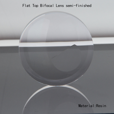Good price Flat Top Digital Bifocal Glasses Lens Semi-Finished UC/HC/HMC White Optical Lenses online