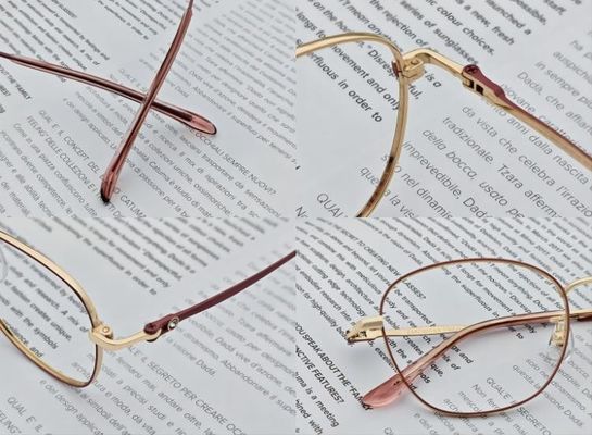 Various Colors Elegant Pure Titanium Full Rim Glasses ZTO 3027